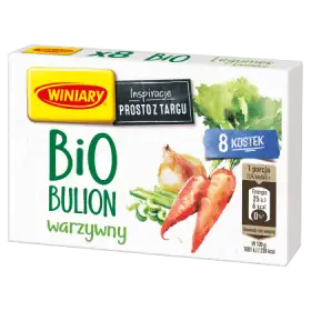Winiary Bio Bulion warzywny 80 g (8 x 10 g)