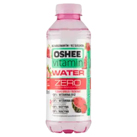 Oshee Vitamin Water Zero Niegazowany napój o smaku arbuza i truskawki 555 ml