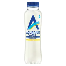 Aquarius Water+ Napój niegazowany cytryna 400 ml