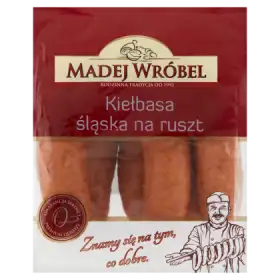 Madej Wróbel Kiełbasa śląska na ruszt 0,6 kg