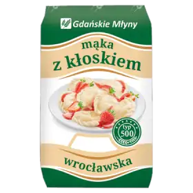 Gdańskie Młyny Mąka z kłoskiem Mąka pszenna wrocławska typ 500 1 kg