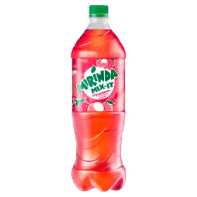 Mirinda Mix-It Strawberry + Lychee Napój gazowany 0,85 l
