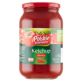 Polskie przetwory Ketchup pikantny 970 g