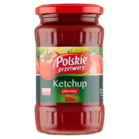 Polskie przetwory Ketchup pikantny 380 g