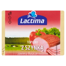 Lactima Produkt seropodobny topiony z szynką 100 g