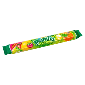 Mamba Kwaśna Gumy rozpuszczalne o smakach owocowych 106 g (4 x 26,5 g)