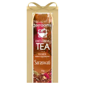Terraartis Exclusive Tea Herbata bezteinowa Rooibos Saraswati 50 g