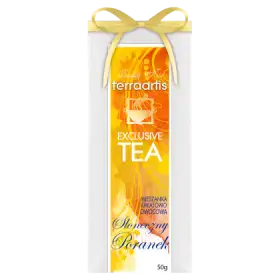Terraartis Exclusive Tea Mieszanka kwiatowo owocowa słoneczny poranek 50 g
