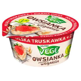 Nutri Vege Owsianka wegańska z truskawkami 150 g