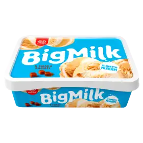 Big Milk Lody o smaku karmel 1000 ml