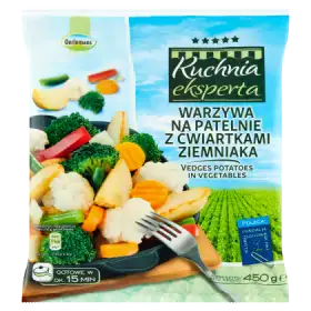 Oerlemans Kuchnia eksperta Warzywa na patelnię z ćwiartkami ziemniaka 450 g