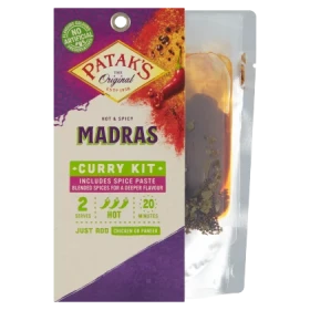 Patak's Zestaw Madras do przygotowania dania w stylu indyjskim 313 g