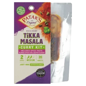 Patak's Zestaw Tikka Masala do przygotowania dania w stylu indyjskim 313 g