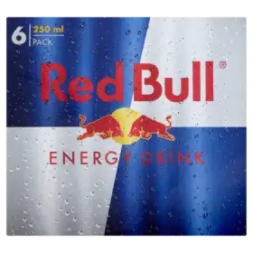 Red Bull Napój energetyczny 6 x 250 ml