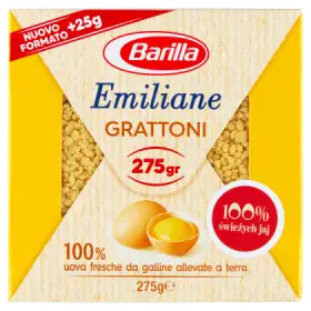 Barilla Emiliane Makaron jajeczny grattoni 275 g