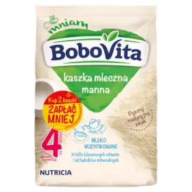 BoboVita Kaszka mleczna manna po 4 miesiącu 460 g (2 x 230 g)