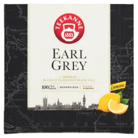 Teekanne Earl Grey Lemon Mieszanka herbat czarnych 165 g (100 x 1,65 g)