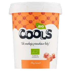 BIO Cools Lody o smaku słonego karmelu Bio 500 ml
