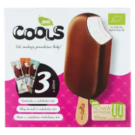 BIO Cools Lody mix smaków 300 ml (3 x 100 ml)