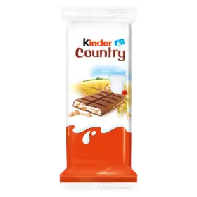 Kinder Country Czekolada mleczna z nadzieniem mlecznym i zbożami 23,5 g