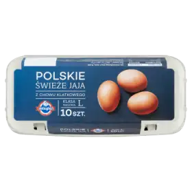 Mizgier Polskie świeże jaja z chowu klatkowego L 10 sztuk