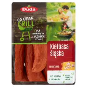 Duda Go Green Grill Kiełbasa śląska wieprzowa 860 g