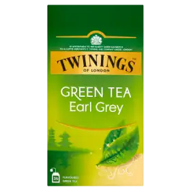 Twinings Zielona herbata z aromatem bergamoty 40 g (25 torebek)