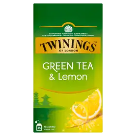 Twinings Zielona herbata o smaku cytrynowym 40 g (25 torebek)