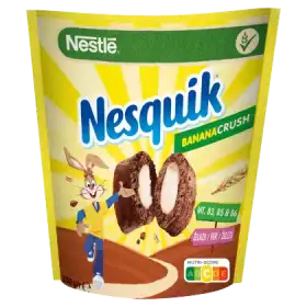 Nestlé Nesquik BananaCrush Płatki śniadaniowe 350 g