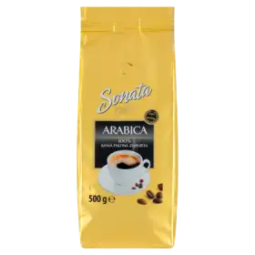 Sonata Coffee Arabica 100% Kawa palona ziarnista 500 g
