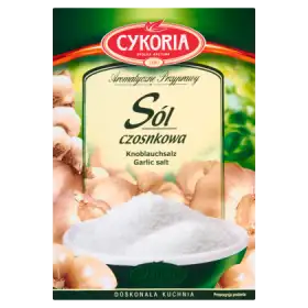 Cykoria Aromatyczne Przyprawy Sól czosnkowa 40 g