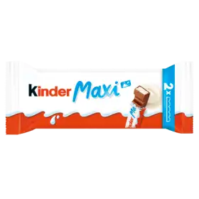 Kinder Chocolate Maxi Batonik z mlecznej czekolady z nadzieniem mlecznym 42 g (2 x 21 g)