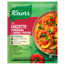 Knorr Fix Kaszotto pomidorowe z cukinią i papryką 46 g