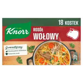 Knorr Rosół wołowy 180 g (18 x 10 g)