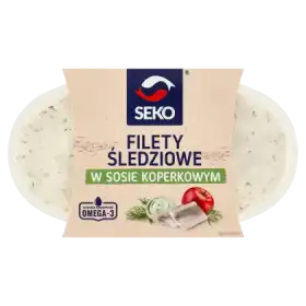 SEKO Filety śledziowe w sosie koperkowym 250 g