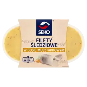 SEKO Filety śledziowe w sosie musztardowym 250 g