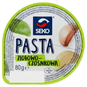 Seko Pasta ziołowo-czosnkowa 80 g