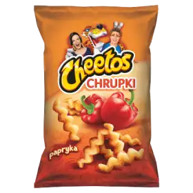 Cheetos Chrupki kukurydziane o smaku papryki 145 g