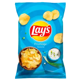 Lay's Chipsy ziemniaczane o smaku śmietankowego serka z ziołami 180 g