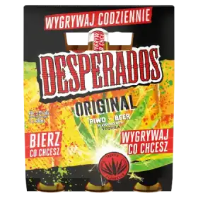 Desperados Original Piwo aromatyzowane 3 x 400 ml