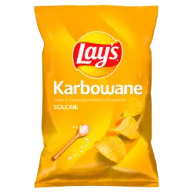 Lay's Chipsy ziemniaczane karbowane solone 165 g