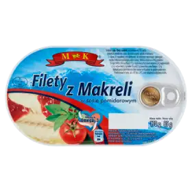 MK Filety z makreli w sosie pomidorowym 170 g