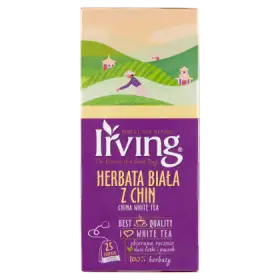 Irving Herbata biała z Chin 50 g (25 x 2 g)