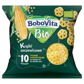 BoboVita Bio Krążki soczewicowe pysznie kukurydziane po 10 miesiącu 20 g