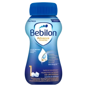 Bebilon 1 Advance Pronutra Mleko początkowe od urodzenia 200 ml
