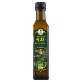 Dary Natury Suplement diety ekologiczny olej z nasion ostropestu plamistego tłoczony na zimno 250 ml