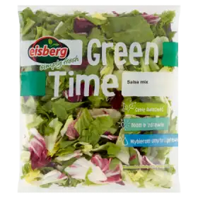 Eisberg Green Time Salsa mix Mieszanka świeżych krojonych warzyw 180 g