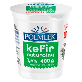 Polmlek Kefir naturalny 1,5% 400 g