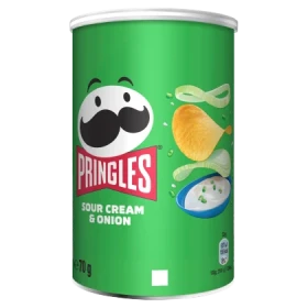 Pringles Sour Cream & Onion Chrupki 70 g