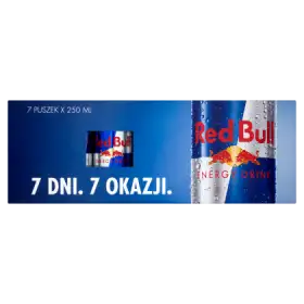 Red Bull Napój energetyczny 7 x 250 ml